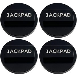 Trucktok Black Round Type Jack Pad Adapter Replacement for 135 335 535 E82 E88 E46 E90 E91 E92 E93 E38 E39 E60 E61 E63 E64 E65 E66 E70 E71 E89 X5 X6 X3 1M M3 M5 M6 F01 F02 F30 F10(4 Pack)