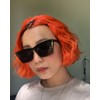Crazy Color Vibrant Orange Semi-Permanent Hair Dye. Highly Pigmented Vibrant