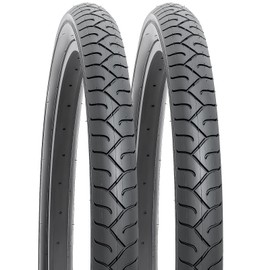 2-PCS 27.5" Road Bike Tires 27.5 x 3.0/76-584 Compatible with 27.5x3.0 27.5X3 Fat E-Bike Bike Bicycle Tires(Y-1009)
