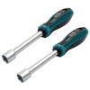 Bivethoi 2Pcs 13mm Nut Driver Socket Driver Non-Magnetic Tip Six