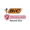 BIC Prevaguard Round Stic Pens with Antimicrobial Additive, Medium Point,