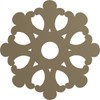 Ekena Millwork CM20ANSLS Angel Ceiling Medallion, 20 7/8"OD x 3