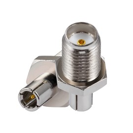 POBADY 2PCS SMA Female to TS9 Male Adapter 2G 3G 4G Antenna Adapter TS9 SMA Antenna Adapter Compatible with LTE Antenna Router GSM WLAN UMTS Mobile Broadband