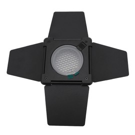 Cryfokt Honeycomb Grid Barn Door 4 Color Gel Filter for Bowens Mount 4 Leaf Video Light Professional Creator Studio Photography Iron ABS Orange Violet Green Blue