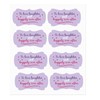 to Love Laughter and Happily Ever After Stickers,Wedding Favor Stickers,2x1.25