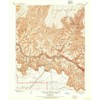 YellowMaps Bright Angel AZ topo map, 1:48000 Scale, 15 X