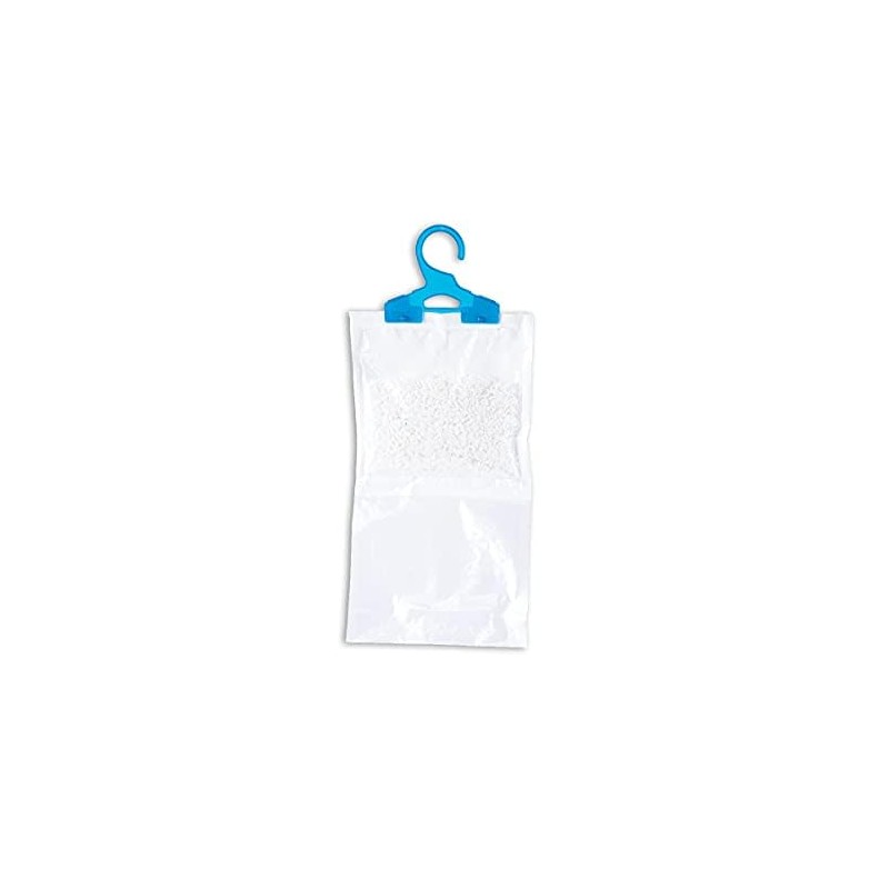 [4PCE] Xtra Kleen Dehumidifier Bag with Hanger, Effective Moisture Absorption,