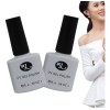 Gelis Gel Semipermanente 3 Pasos Color Blanco 8 Ml Uñas