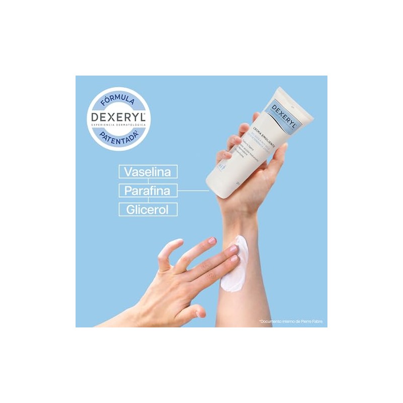 Dexeryl Crema Hidratante Emoliente para Piel Seca, 250g