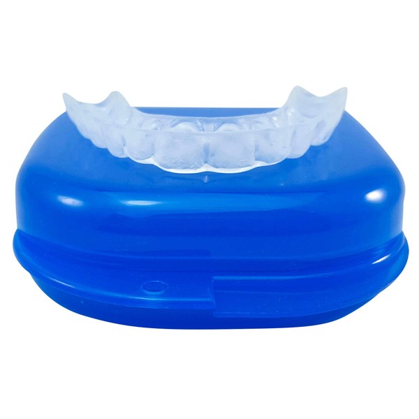 Thin Slim Soft Custom Teeth Night Guard - Teeth Grinding - Teeth Clenching Dental Guard - Slim Thin Fit for Small Mouth - Great for Day Or Night Use - for Upper Teeth - Bruxism Mouth Guard