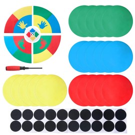 WinSpin Prize Wheel Template Replacement for 12" Spinning Wheel Spinner Game Group Game for Home,Events and Party