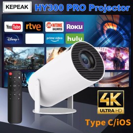 4K Mini Projector 20000 Lumen LED 1080P WiFi Bluetooth UHD Portable Home Theater