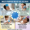 Reusable Cooling Gel Ice Packs for Hard Hats & Sun