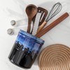 KOOV Cooking Utensil Holder, Large Ceramic Utensil Crock, Deep and
