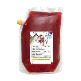 G2G Shop 수제청 오미자청 500gx2 파우치포장 Homemade Omija Extract 500g x 2 Pouch Packaging