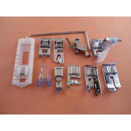 Generic Sewing Machine Low Shank Snap on Foot 11 Juki Simplicity White Singer Pfaff etc.