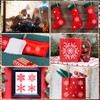 8 Pcs Christmas Snowflake Stencil Template, Reusable Plastic Drawing Painting