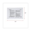 Universal 38026 Shredder Lubricant Sheets, 5.5-Inch X 2.8-Inch, 24/Pack,White