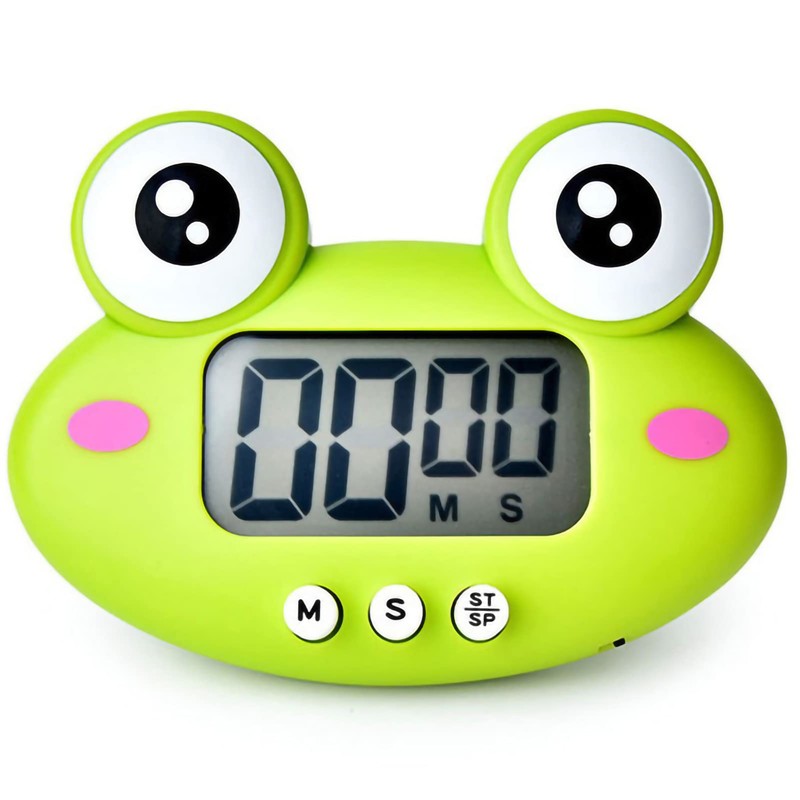 Kitchen Timer,Digital Kitchen Timer Magnetic,Cute Cartoon Animal Digital Cooking Timer