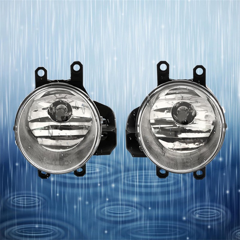 labwork Fog Lights Left and Right Side Assembly Replacement for