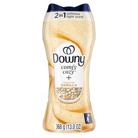 Downy Comfy Cozy In-Wash Laundry Scent Booster Beads, Toasted Vanilla Scent, 13 oz, Softness and Freshness