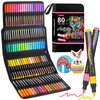 Oficrafted 80 Colors Acrylic Paint Pens, Premium Acrylic Paint Markers,