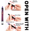 Deep Purple Shimmering Eyeshadow Stick, Dark Purple Cream Eye Shadow