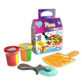 Pizza Time Lovin Modeling Set with Colour Dough, Craft Kits for Kids - Arts and Crafts for Kids - Colour Dough Modelling and Sculpting Playdough Set - Ideal Creative Activity Kit for Children