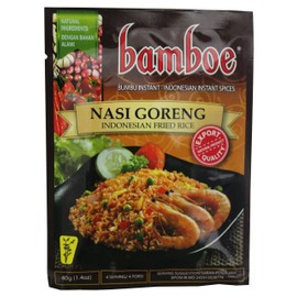 Nasi Goreng - Indonesian Instant Fried Rice By Bamboe - Pack of 5