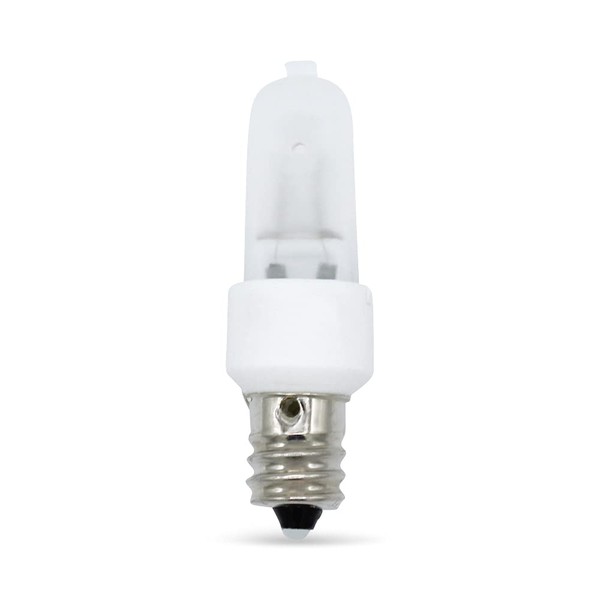 Technical Precision 60 Watt KX60FR/E12 JD Replacement Bulb 120V 60W T3 Krypton Replacement Bulb - Frosted - 2700K Warm White - 1 Pack