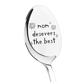 Mom Mothers Day Gifts Funny Spoon for Women Mommy Mother Birthday Presents for Mom Mama Retirement Gifts for Mum Mother Mothers Day Presents for Mama Mommy Fun Gag Present for Women Stepmom Mum Spoons