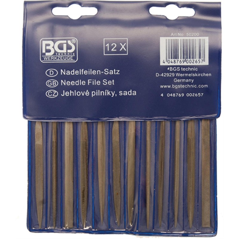 BGS 50200 | Needle File Set | 12 pcs.