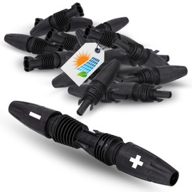 Weidmüller 1422030000 PV Stick PV Connector I Photovoltaic Connector Set 1,500 V DC I Secure Locking SNAP IN Technology I Standard Compliant Quality IEC 62852 I -40 °C to 85 °C Pack of 10