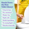 Lazy Coconuts Toilet Bowl Cleaner Strips - 60 Cleans, Plastic-free,