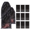 DIOMMELL 12 Pack Tall Boot Bags for Travel Non-Woven with