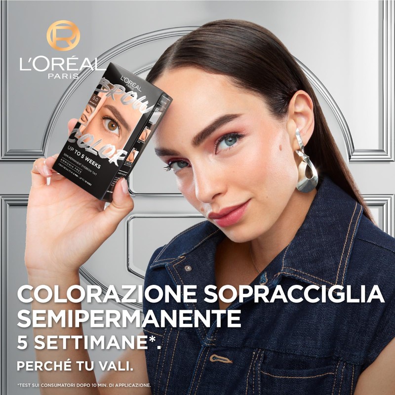L'Oréal Paris Brow Colour Set of 2 Semi-Permanent Eyebrows without