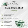 Earl Grey Blue Flower Loose Leaf Tea, Bergamot Oil, Resealable