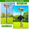 Squirrel Proof Baffle, Pole Mount Squirrel Guard Stopper for Shepherd