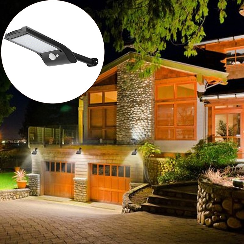 36 LEDs Waterproof Garden Yard Solar Powered Outdoor Light Sensor