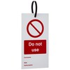 Caledonia Signs 53434 Do not Use Double Sided Safety Tags