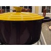 Geaux Cook 3 Piece Purple & Gold Enamel Coated Cast