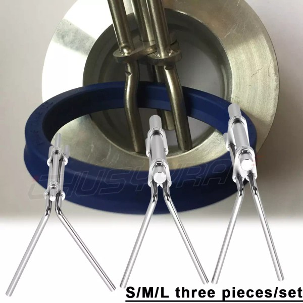 Chusyyray Hydraulic Cylinder Piston Rod Seal U-cup Installation Tool Kit