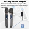 Professional UHF Handheld Microphone System Wireless Mic Karaoke W/ USB