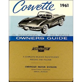 1961 Corvette Owner's Manual Reprint Package
