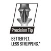 IRWIN 1923433 Impact Screwdriver Pocket Bit PZ/PH/TX (Set of 5)