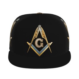 Vykmvtyb Gorra de béisbol unisex Snapback Flat Hat Ajustable Casual Moda Hip Hop Sombrero Estilo Ajustable Sombrero para Hombres Mujeres, 3, Talla única