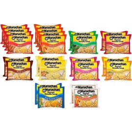 Maruchan Ramen Noodle Soup, 24 Count 10 Flavor Variety Pack