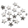 100 Sets 12MM Silver Star Rivets for Leather Star Rivet