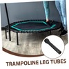 Generic 2pcs Trampoline Replacement Legs Rubber Caps and Secure Outdoor