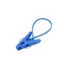 Towa Sangyo Neosul Clothespins Pinch with String White Blue Approx.